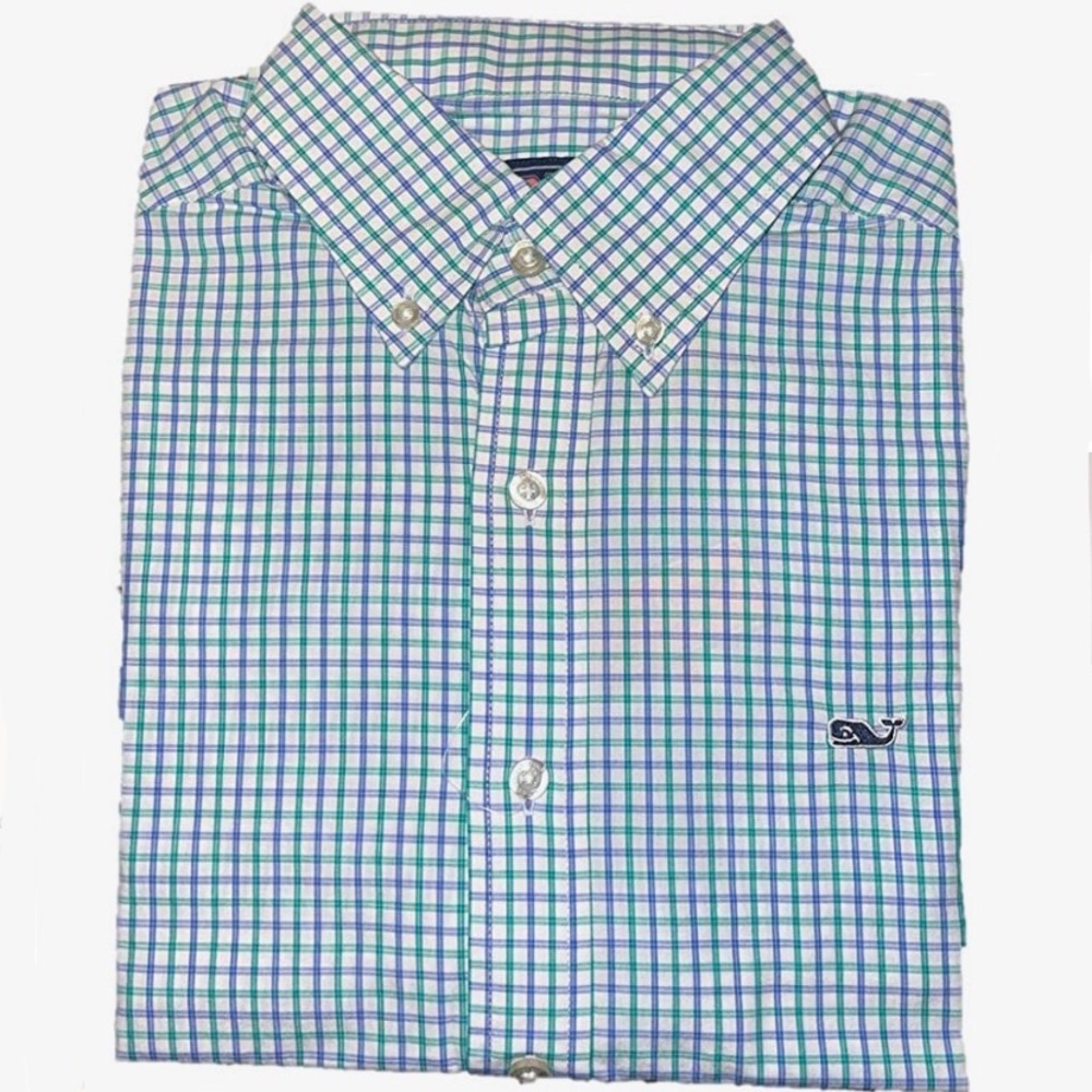 vineyard vines slim fit button down pinstripe